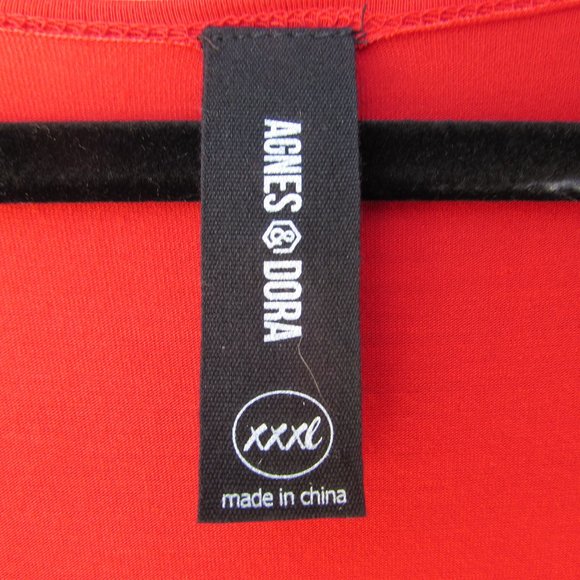 Agnes & Dora Red Dress! NWT! - Picture 5 of 9